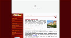 Desktop Screenshot of hotelbelcredi.cz